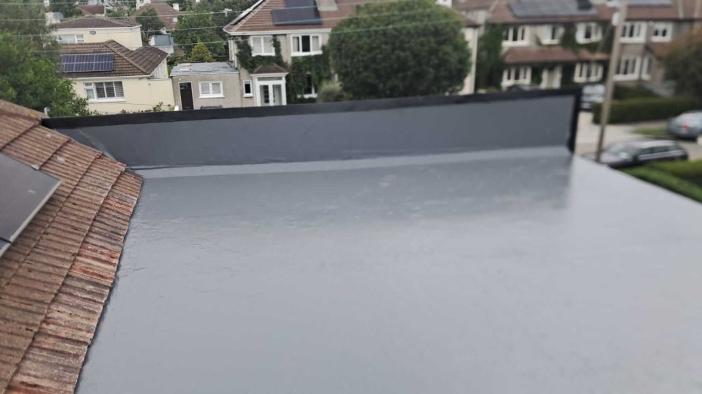 flat roof waterproofed