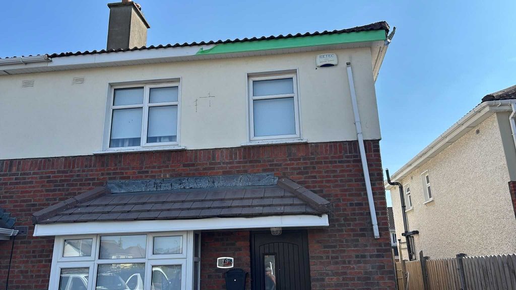 new fascia and soffits installation