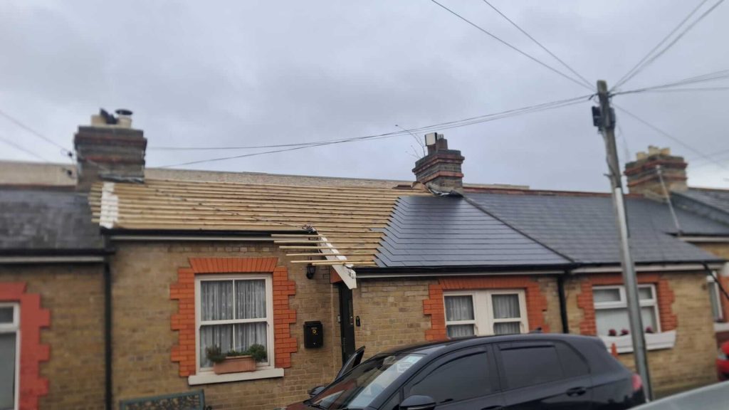 new slate roof on a dublin house
